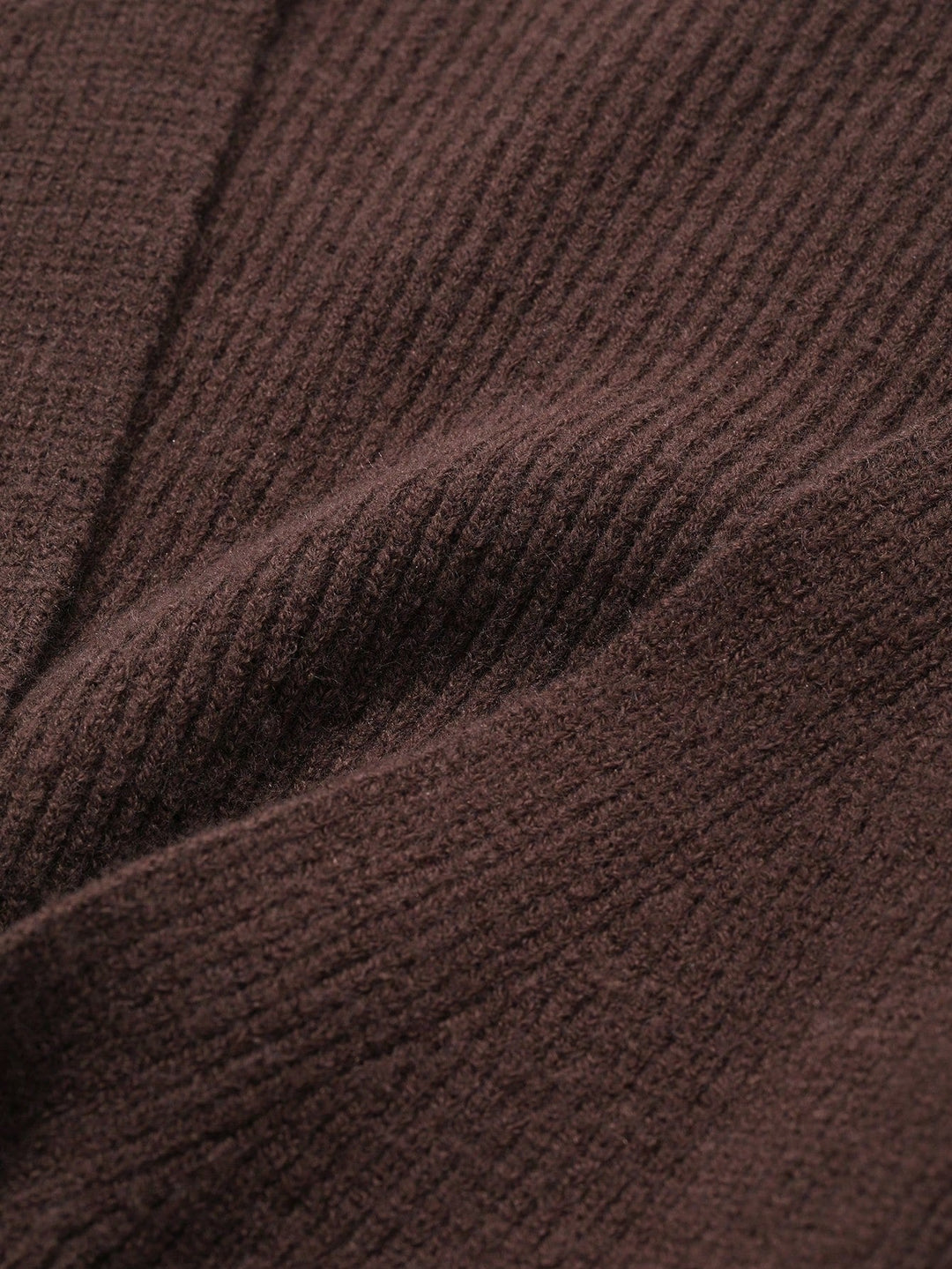 Ivy Wool-Blend Wrap Sweater