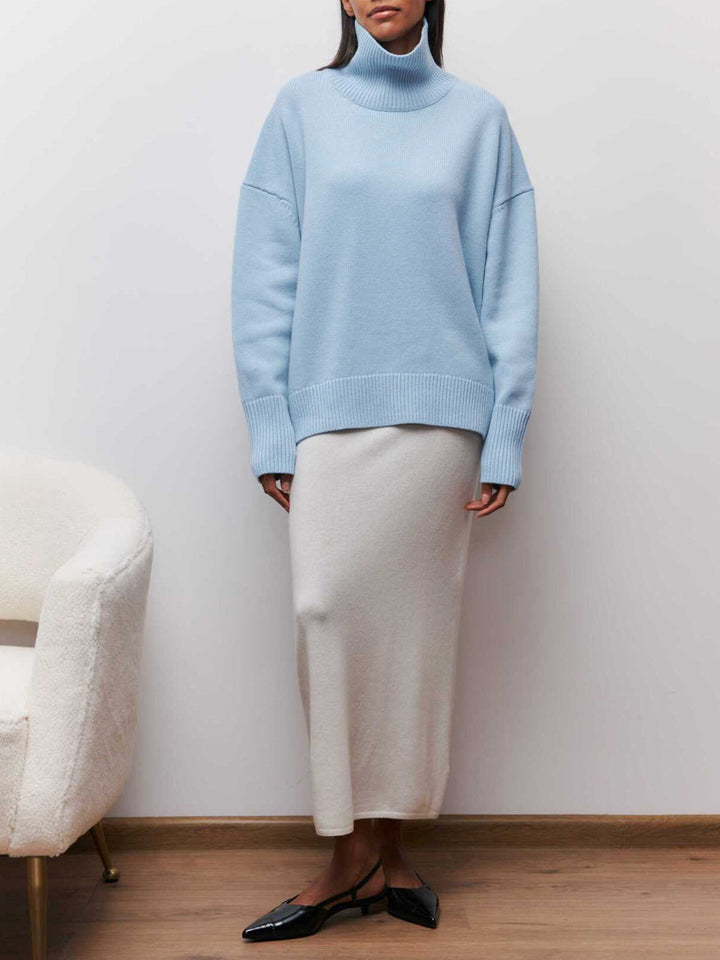 Isabella Oversized Turtleneck Sweater