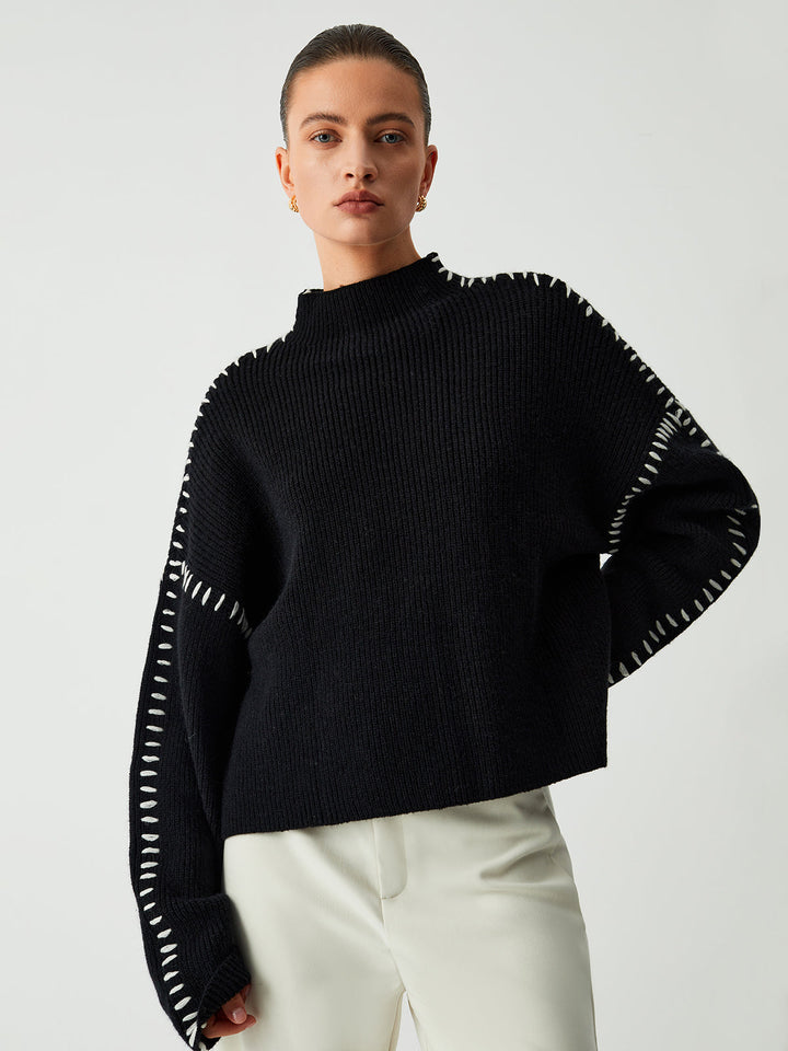 Emma Oversized Ribbed Sweater