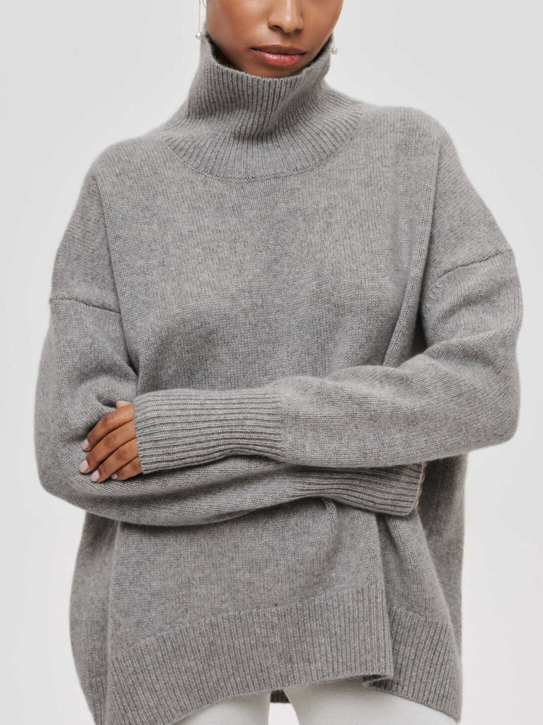 Isabella Oversized Turtleneck Sweater