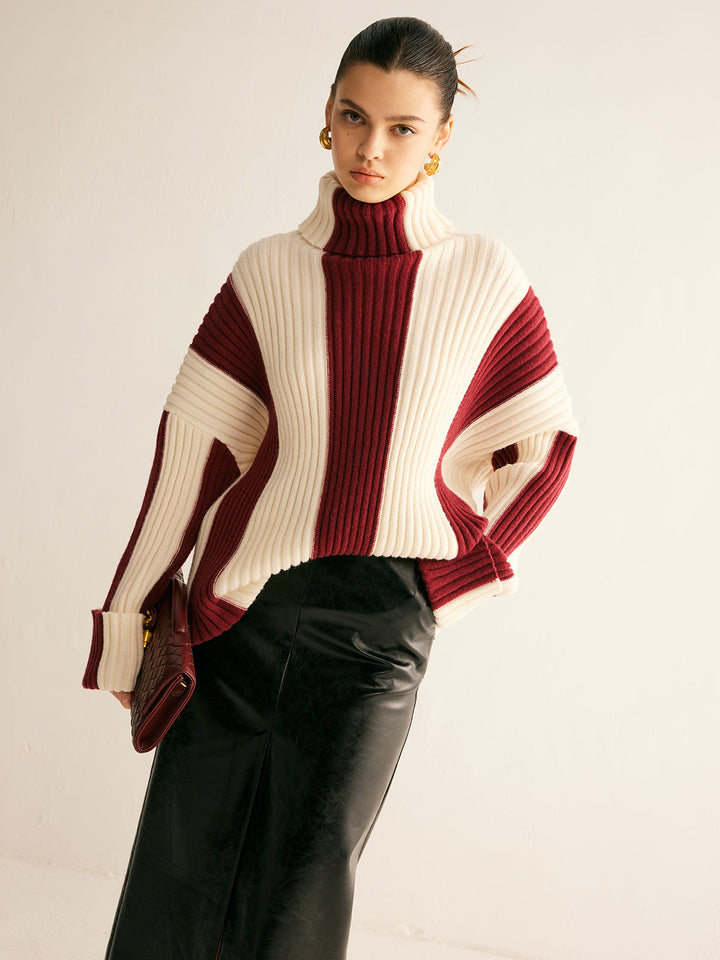 Sienna Oversized Turtleneck Sweater