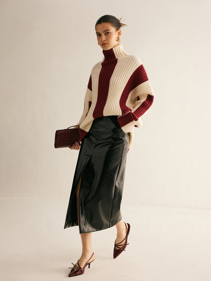Sienna Oversized Turtleneck Sweater