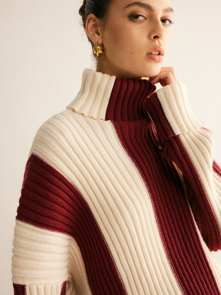Sienna Oversized Turtleneck Sweater