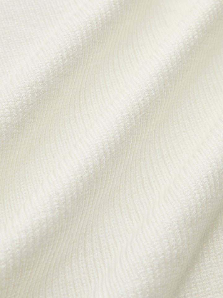 Aurora Ribbed Off-Shoulder Sweater