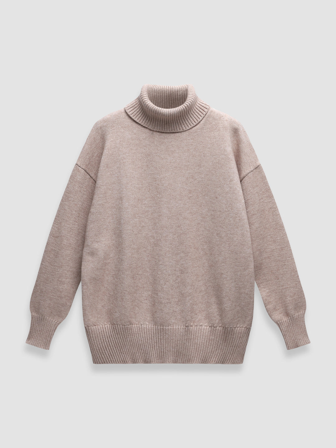 Viola Wool-Blend Relaxed Fit Turtleneck Sweater