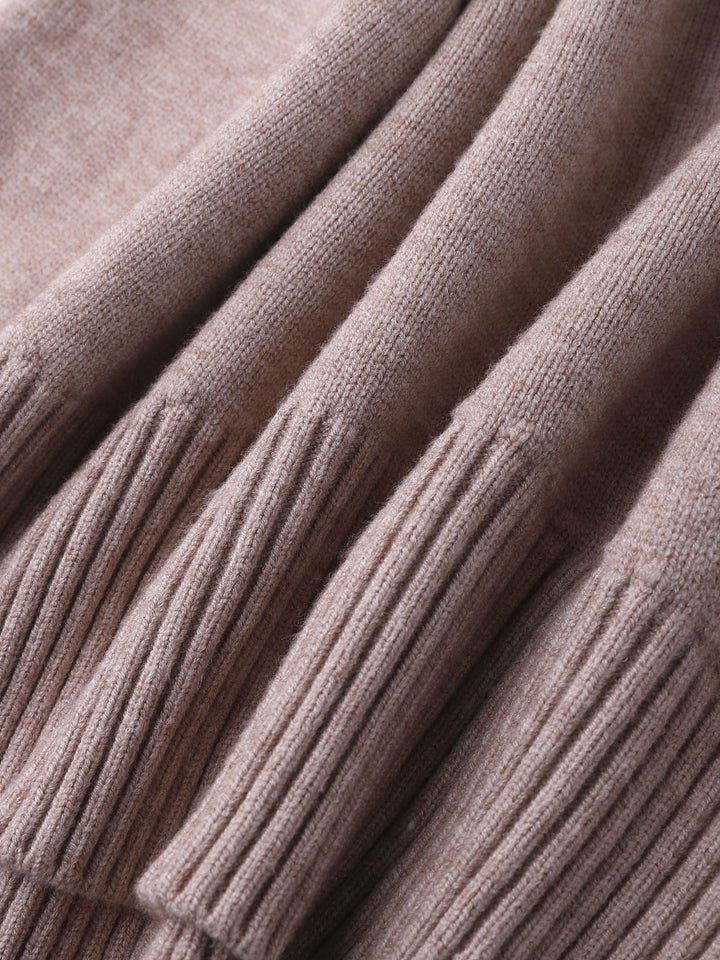 Viola Wool-Blend Relaxed Fit Turtleneck Sweater