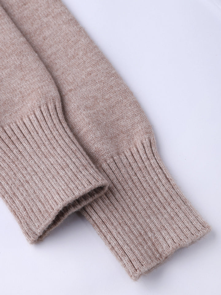 Viola Wool-Blend Relaxed Fit Turtleneck Sweater