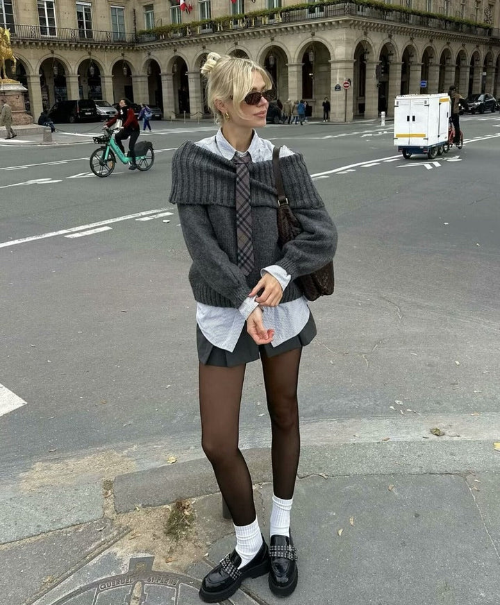 Sienna Ribbed Knit Sweater