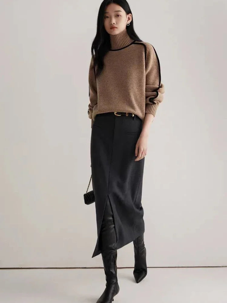 Rosie Relaxed Fit Turtleneck Sweater