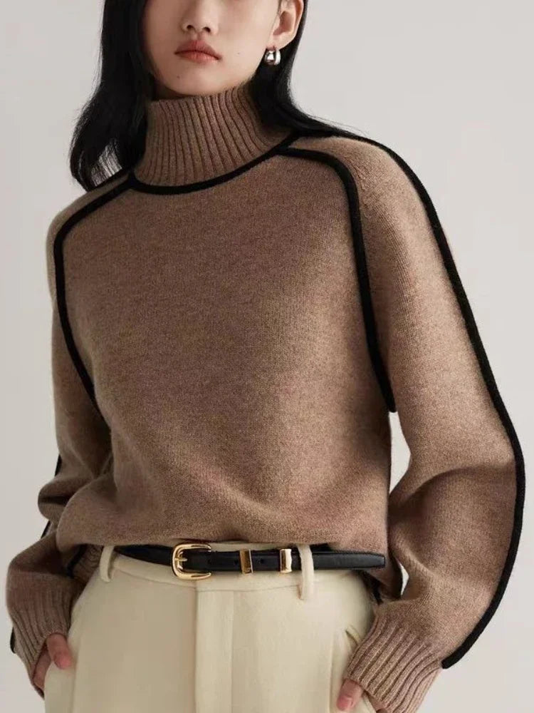Rosie Relaxed Fit Turtleneck Sweater
