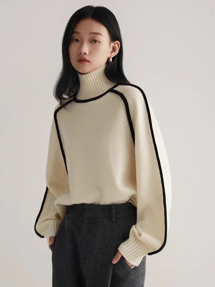 Rosie Relaxed Fit Turtleneck Sweater
