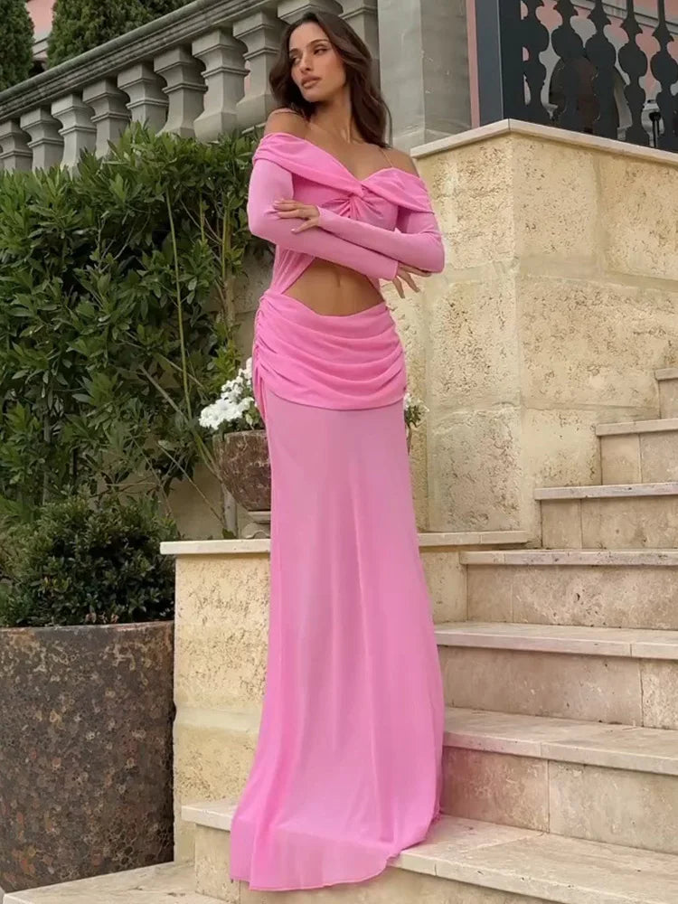 Mocha Mirage Gown - Serena Studio