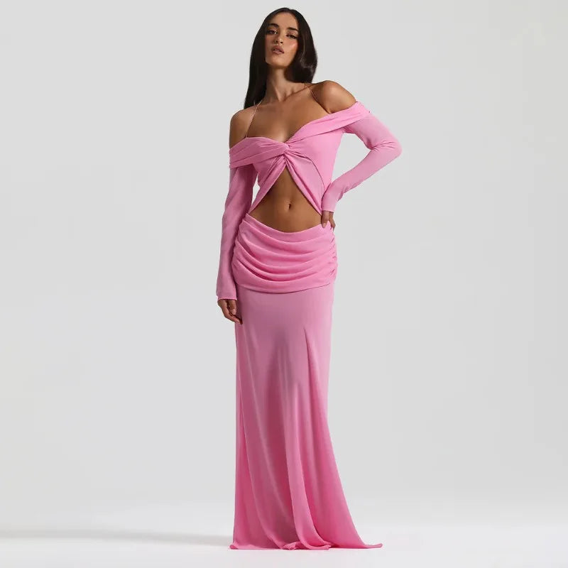 Mocha Mirage Gown - Serena Studio