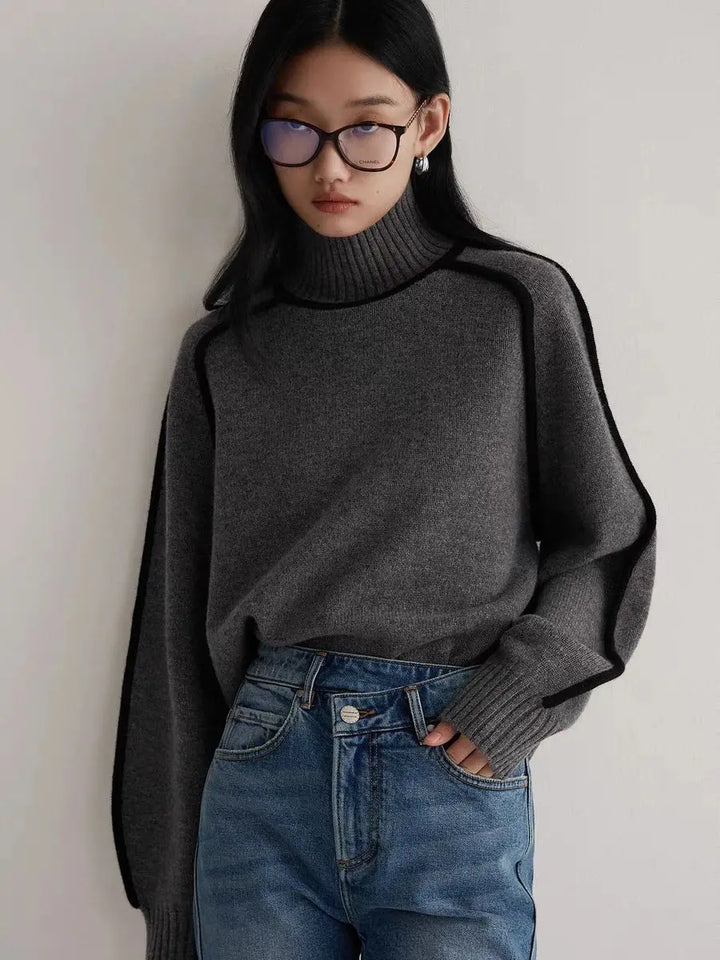 Rosie Relaxed Fit Turtleneck Sweater