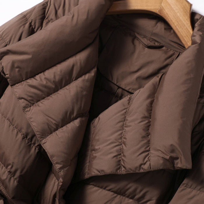 Claudia Quilted Fitted Down Jacket