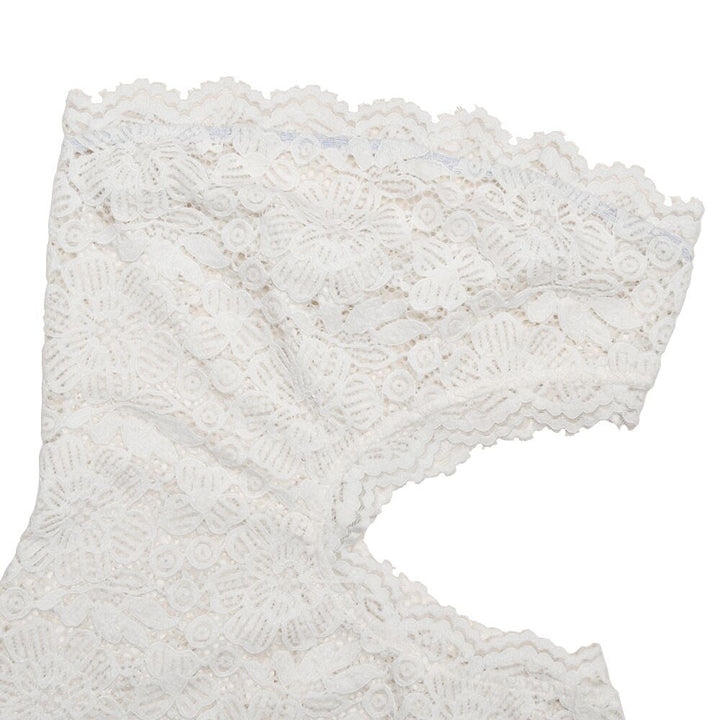 Luna Lace Cutout Gown - Serena Studio