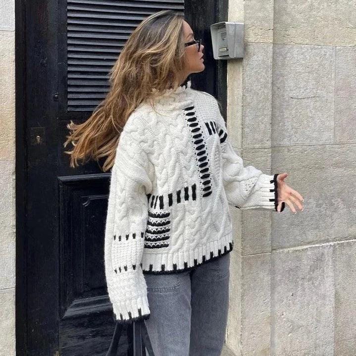 Beatrice Oversized Turtleneck Sweater