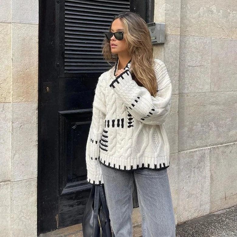 Beatrice Oversized Turtleneck Sweater