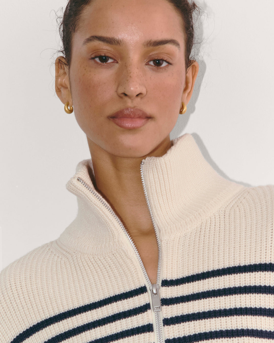 Isla Relaxed Fit Half-Zip Sweater