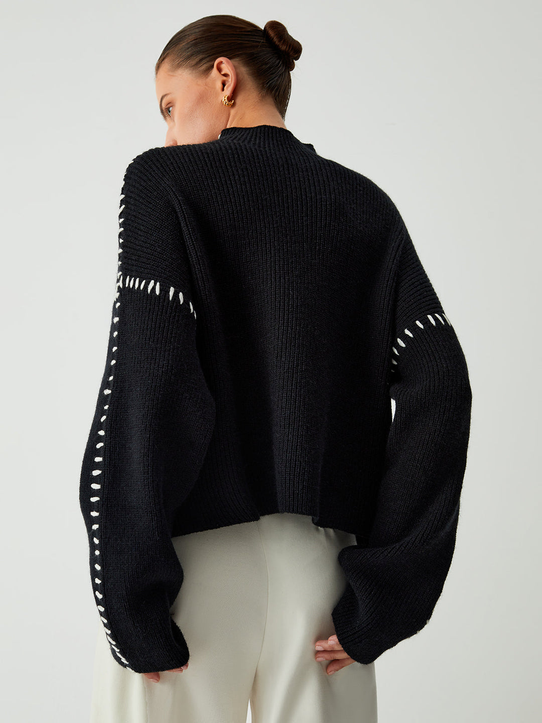 Emma Oversized Ribbed Sweater