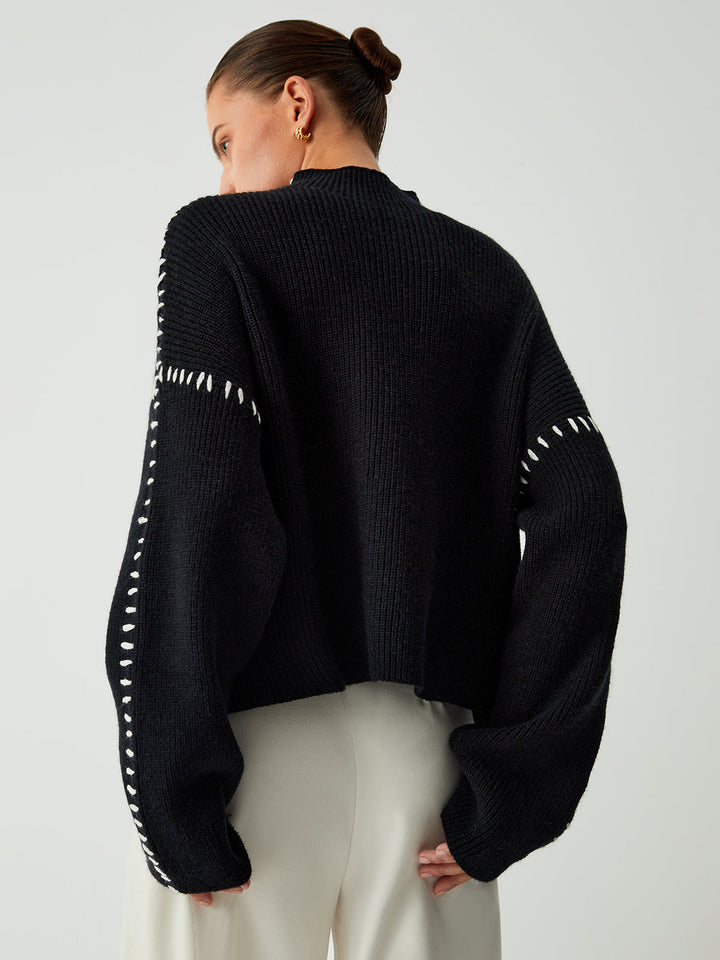 Emma Oversized Ribbed Sweater