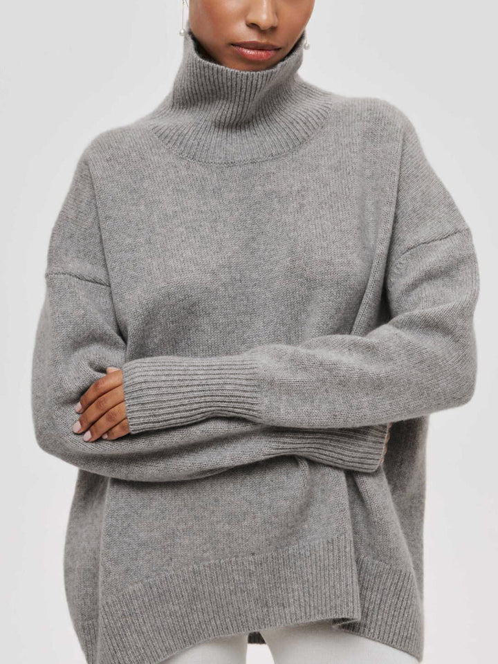 Isabella Oversized Turtleneck Sweater