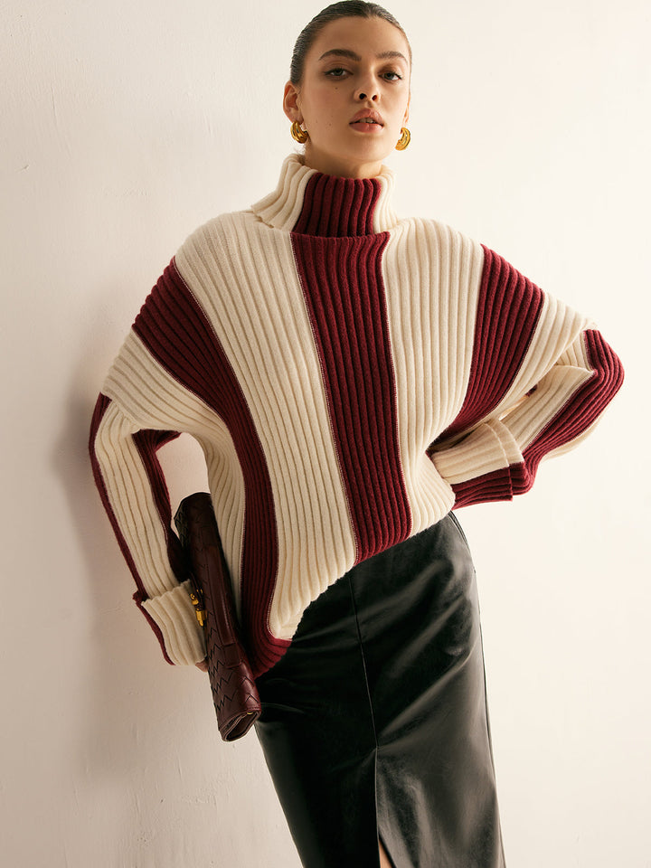 Sienna Oversized Turtleneck Sweater