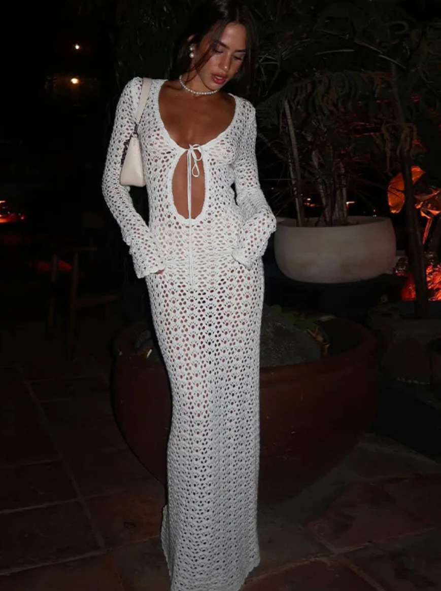 The Isola Maxi Dress - Serena Studio