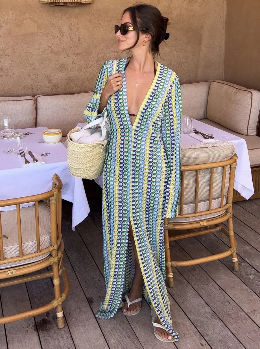 Evea Maxi Knit Dress - Serena Studio