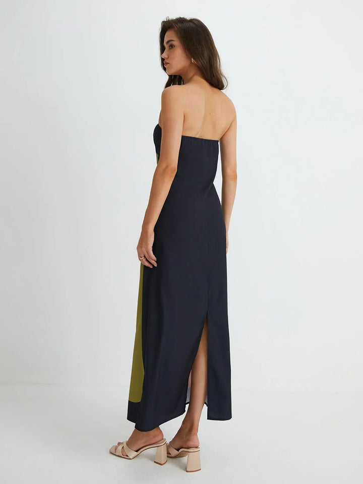 Solène Strapless Maxi Dress - Serena Studio