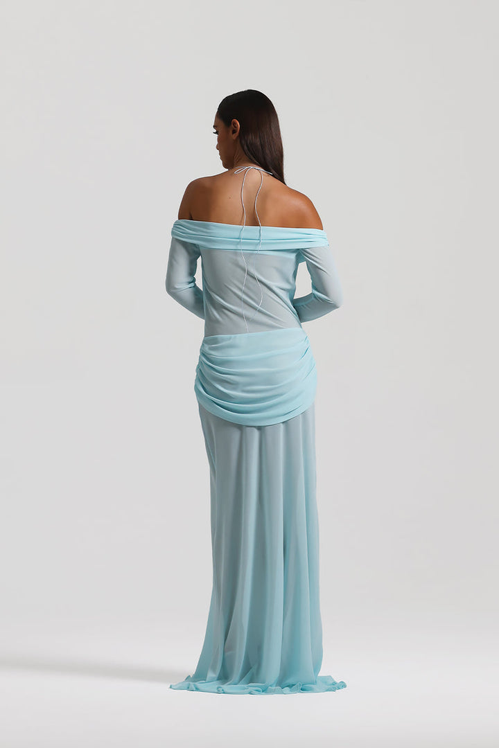 Mocha Mirage Gown - Serena Studio