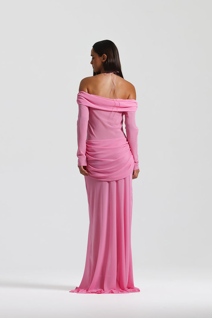 Mocha Mirage Gown - Serena Studio