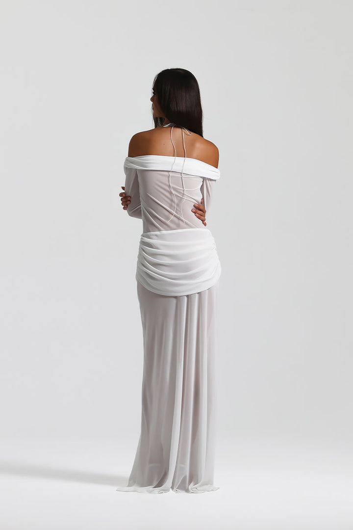 Mocha Mirage Gown - Serena Studio