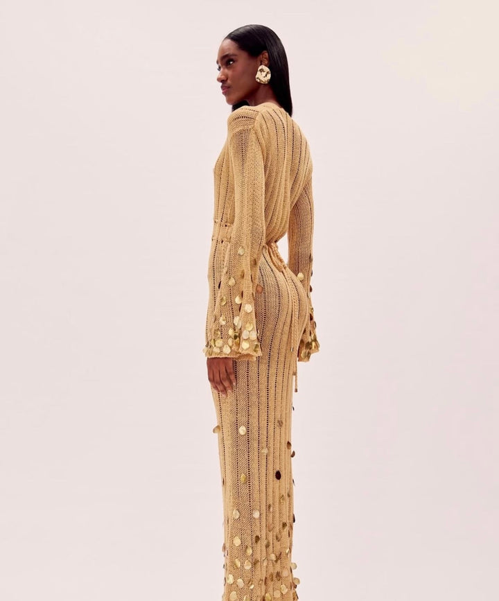 Crochet Maxi Signature Dress - Serena Studio