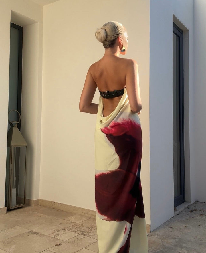 Aurora Backless Dress - Serena Studio