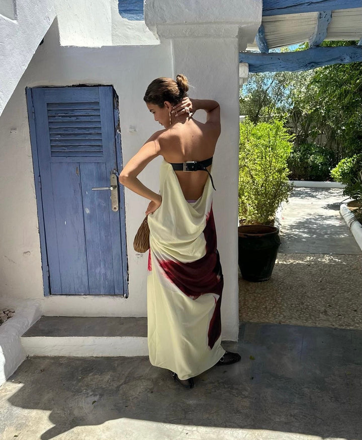 Aurora Backless Dress - Serena Studio