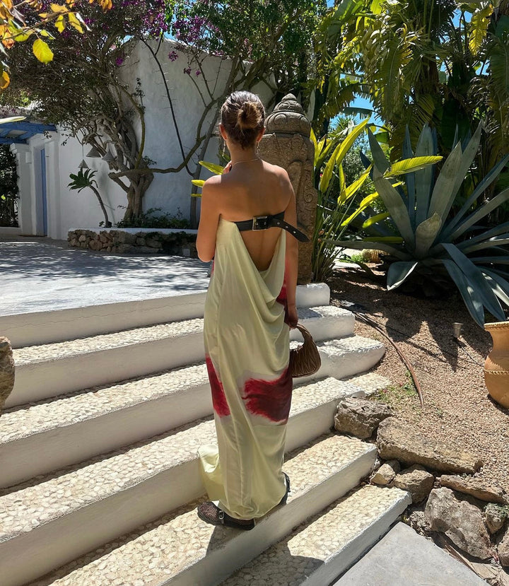 Aurora Backless Dress - Serena Studio