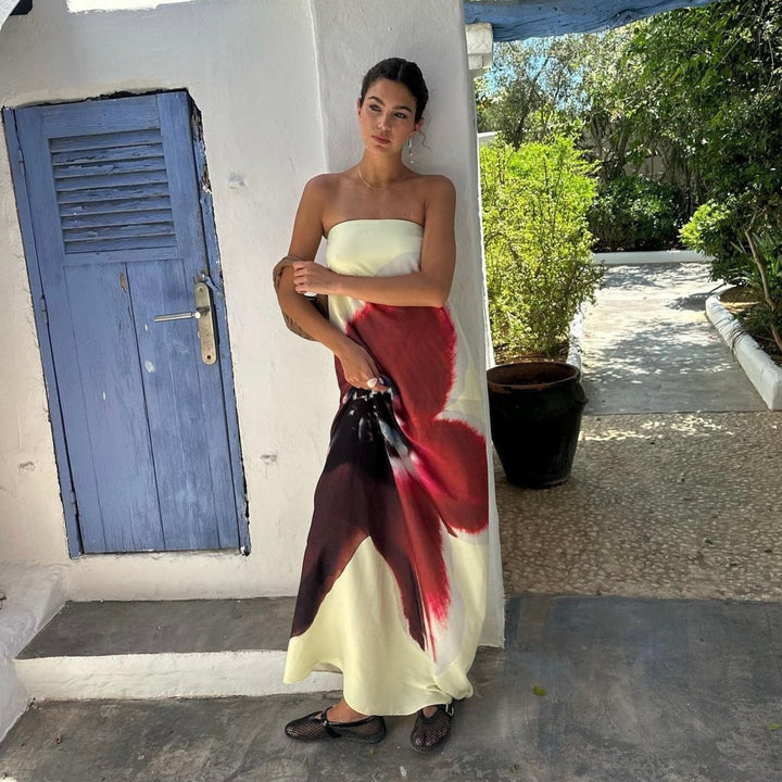 Aurora Backless Dress - Serena Studio