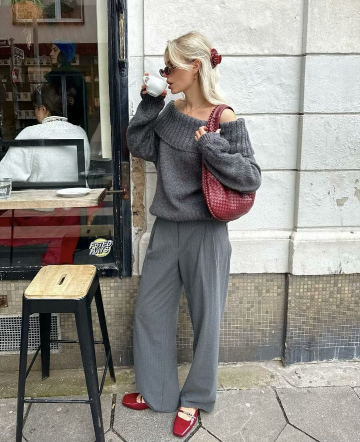 Sienna Ribbed Knit Sweater