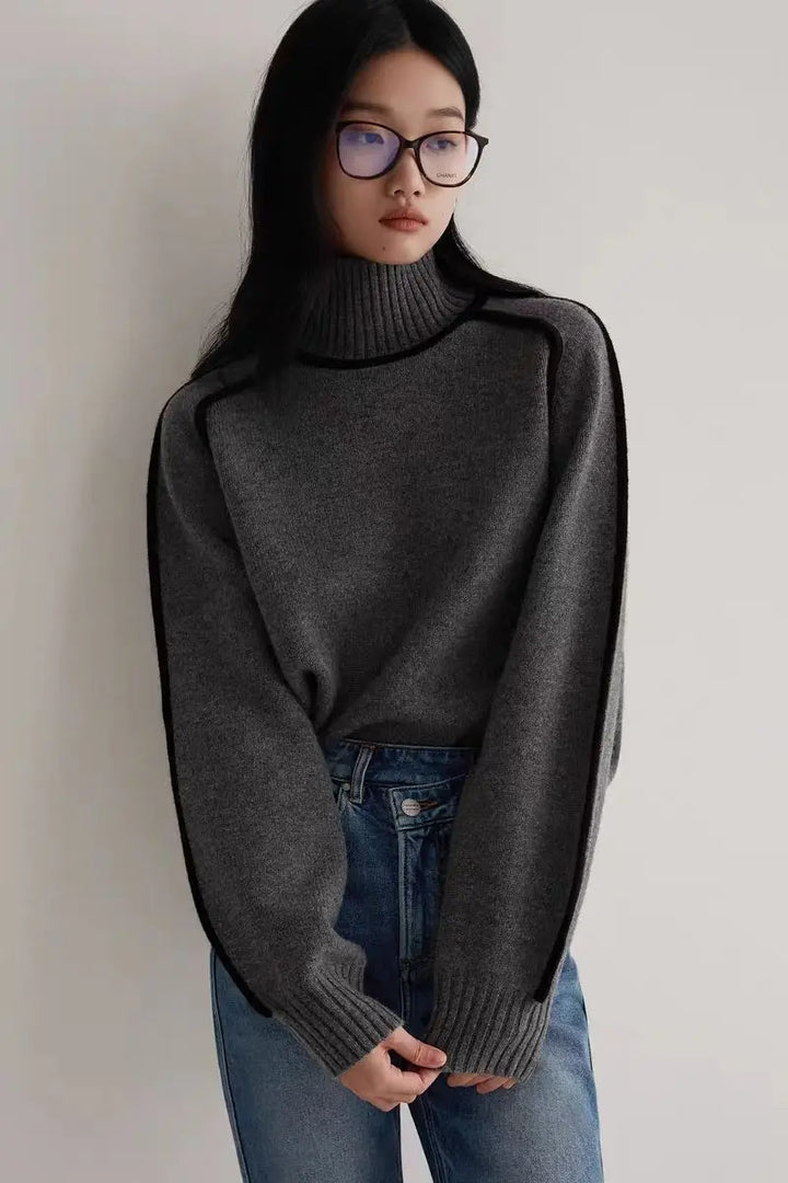Rosie Relaxed Fit Turtleneck Sweater