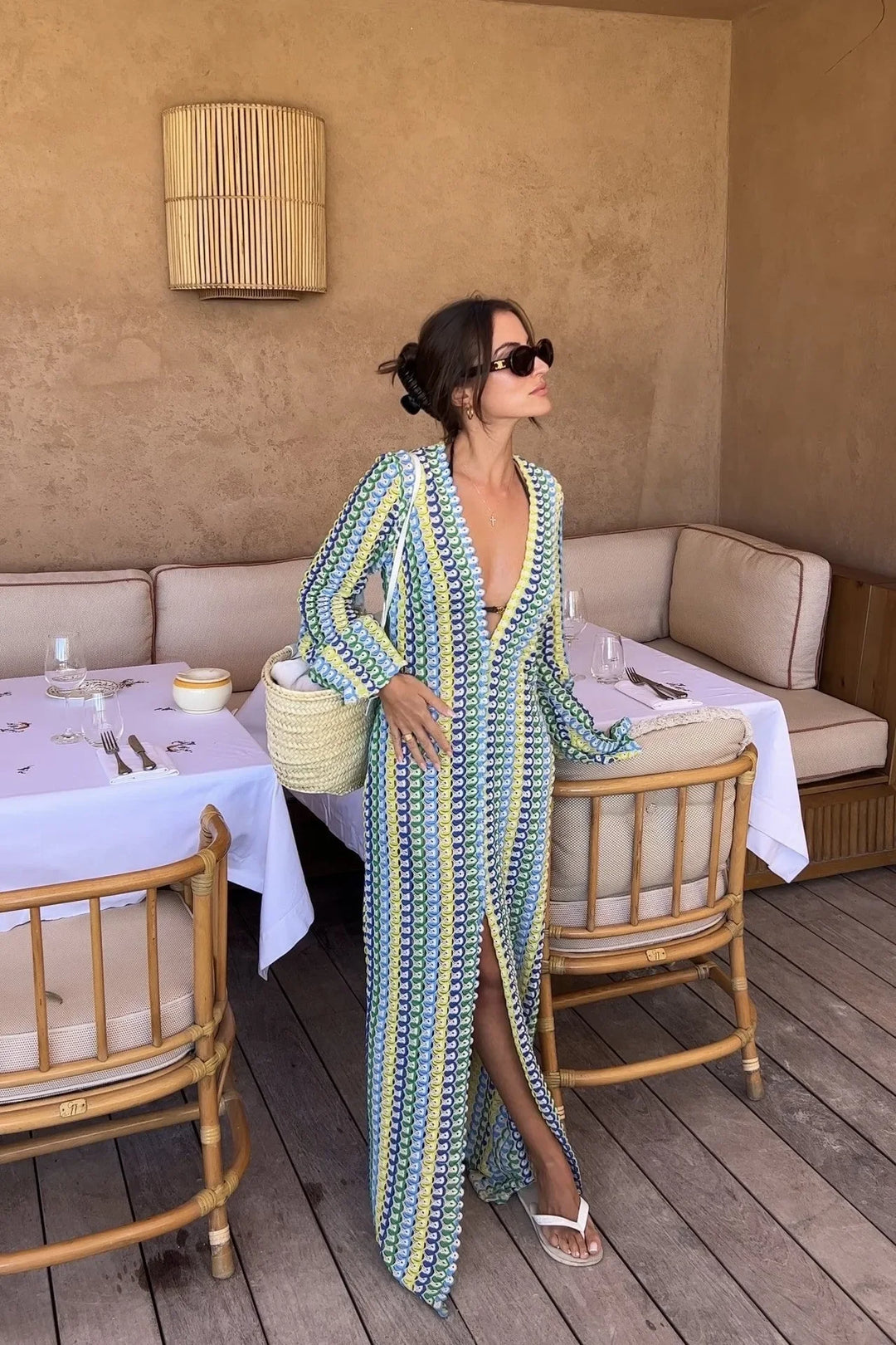 Evea Maxi Knit Dress - Serena Studio
