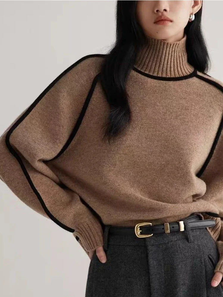 Rosie Relaxed Fit Turtleneck Sweater