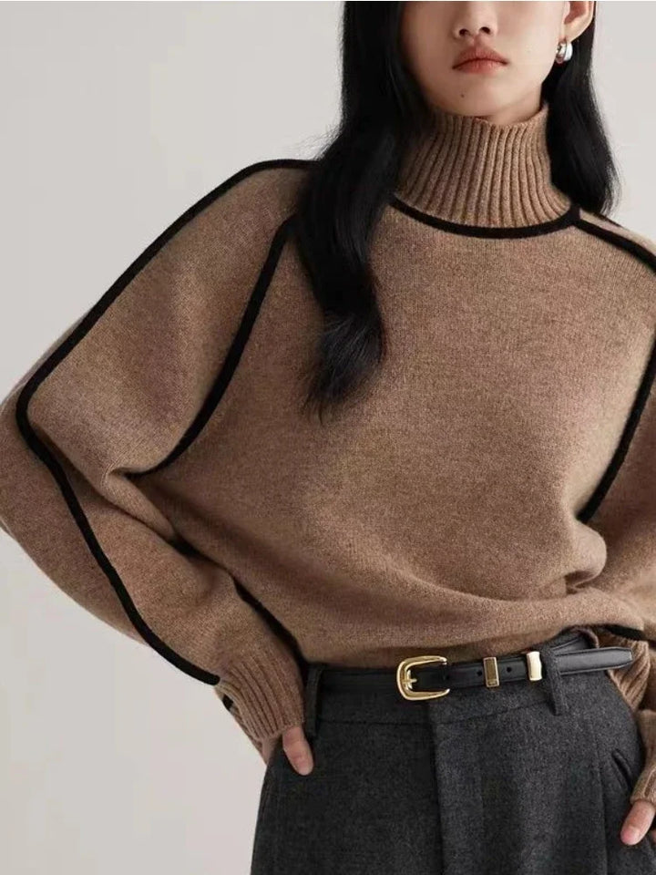 Rosie Relaxed Fit Turtleneck Sweater