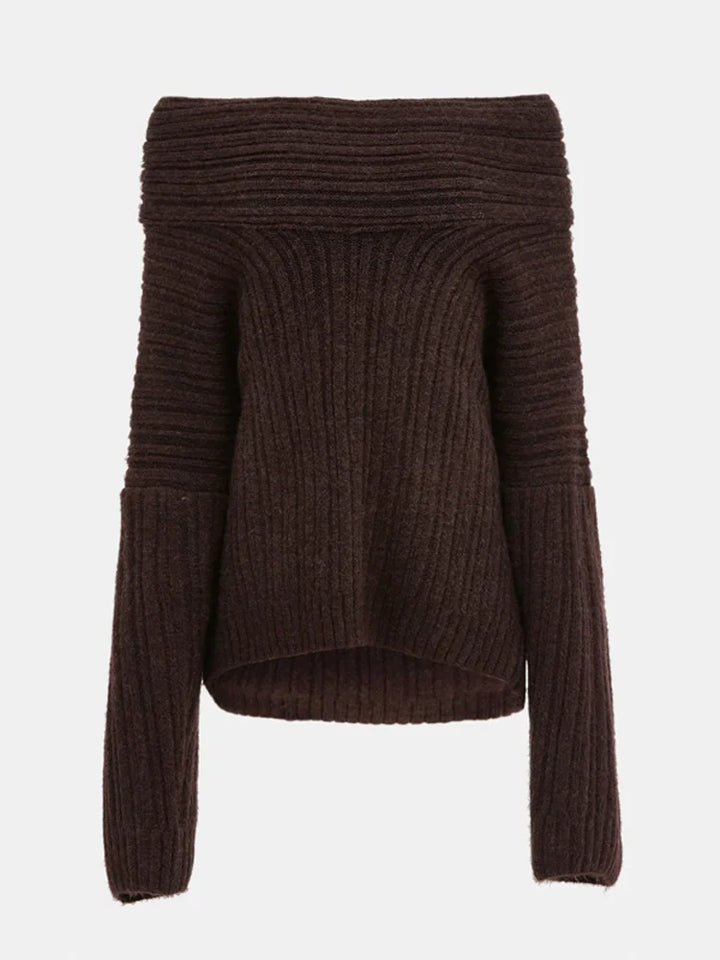 Luna Wool-Blend Oversized Knit Sweater