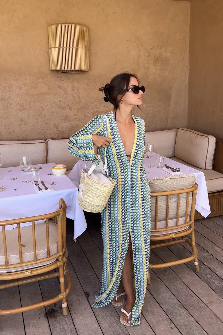 Evea Maxi Knit Dress - Serena Studio