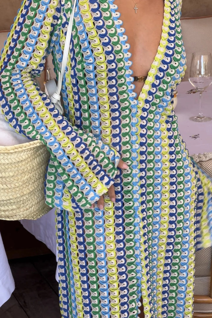 Evea Maxi Knit Dress - Serena Studio