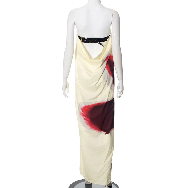 Aurora Backless Dress - Serena Studio
