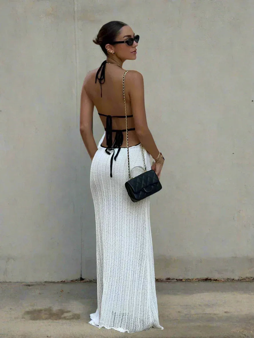 Helios Backless Maxi - Serena Studio