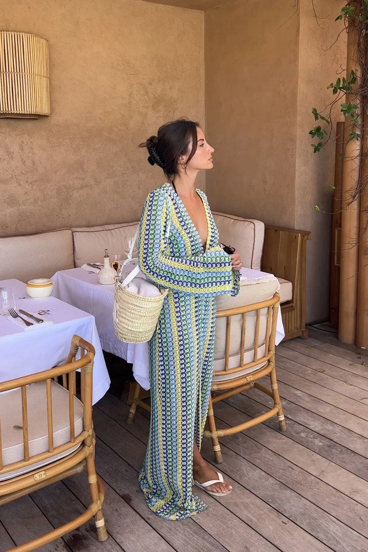 Evea Maxi Knit Dress - Serena Studio