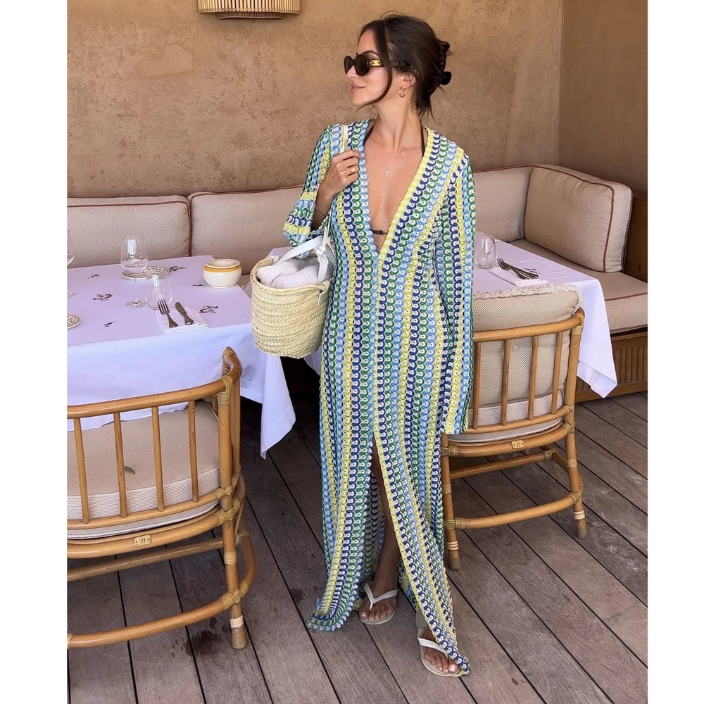 Evea Maxi Knit Dress - Serena Studio
